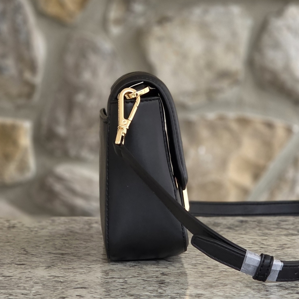 Michael Kors Sonia Medium Black Crossbody - Picture 2 of 10